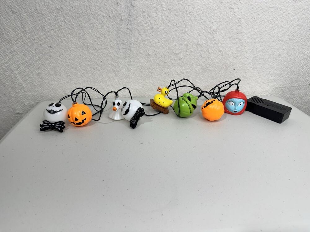 Disney The Nightmare Before Christmas String Lights “This Is Halloween” Music